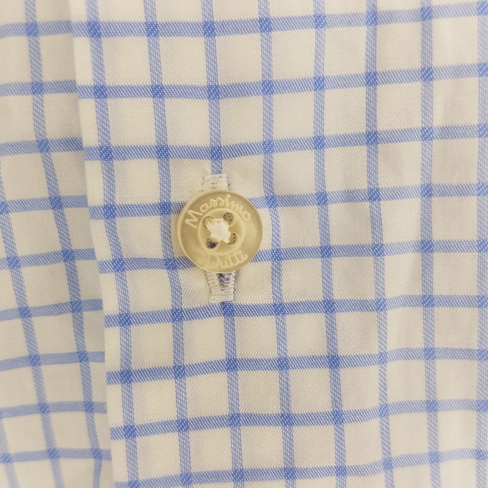Massimo dutti nice clean dress shirt 100%cotton - Picture 2 of 6